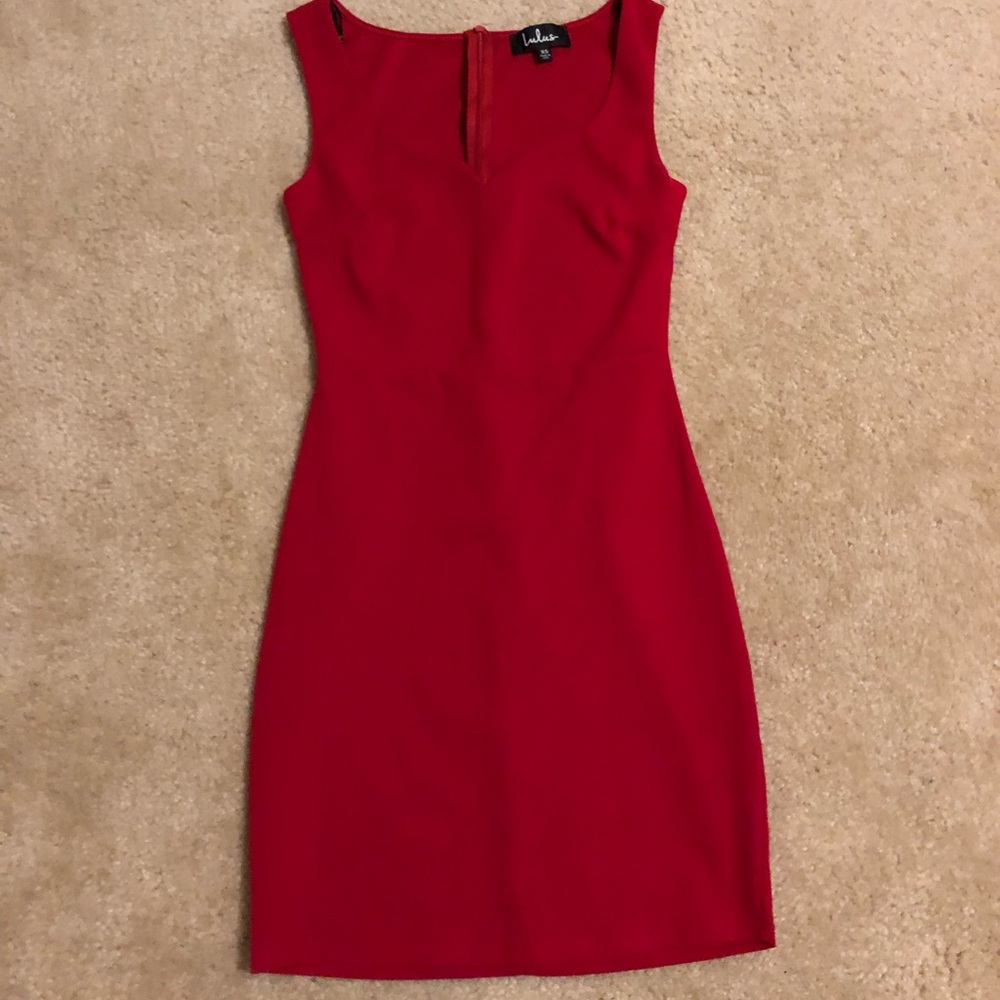 NWOT Red Bodycon Dress